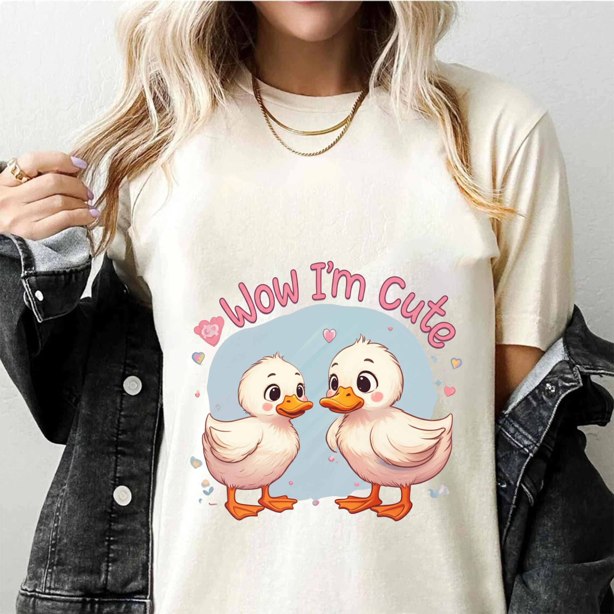 Cute Duck Pair T-Shirt