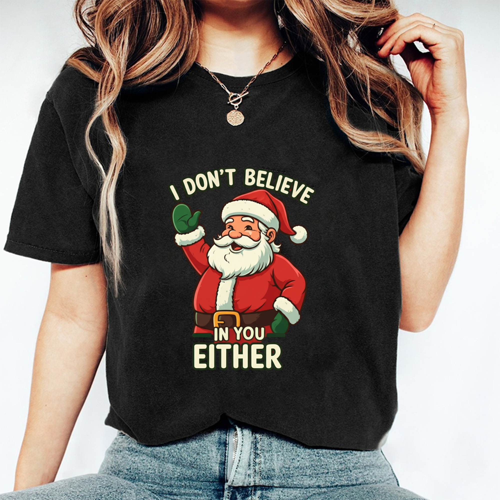 Santa's Reality Check T-Shirt