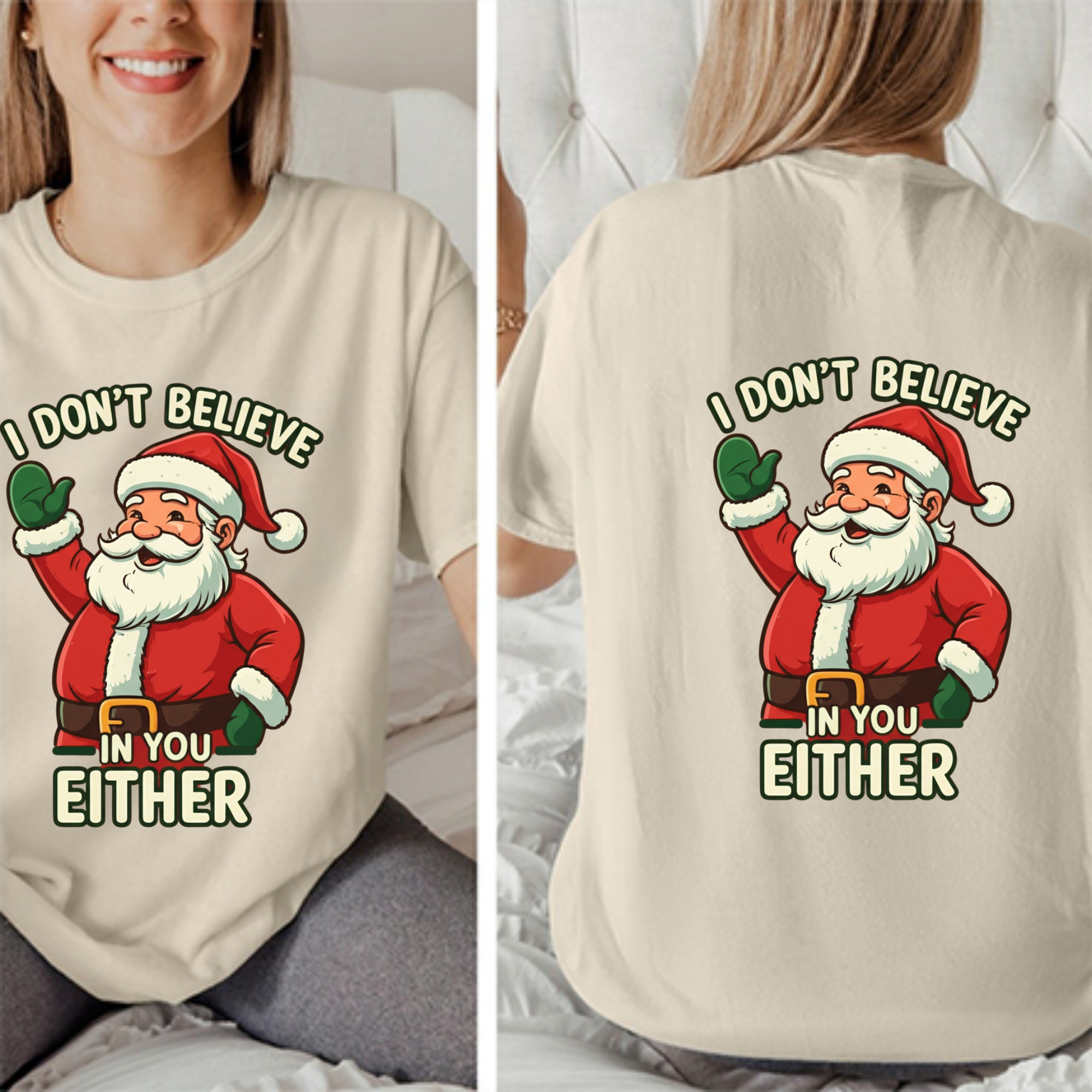 Santa's Reality Check T-Shirt