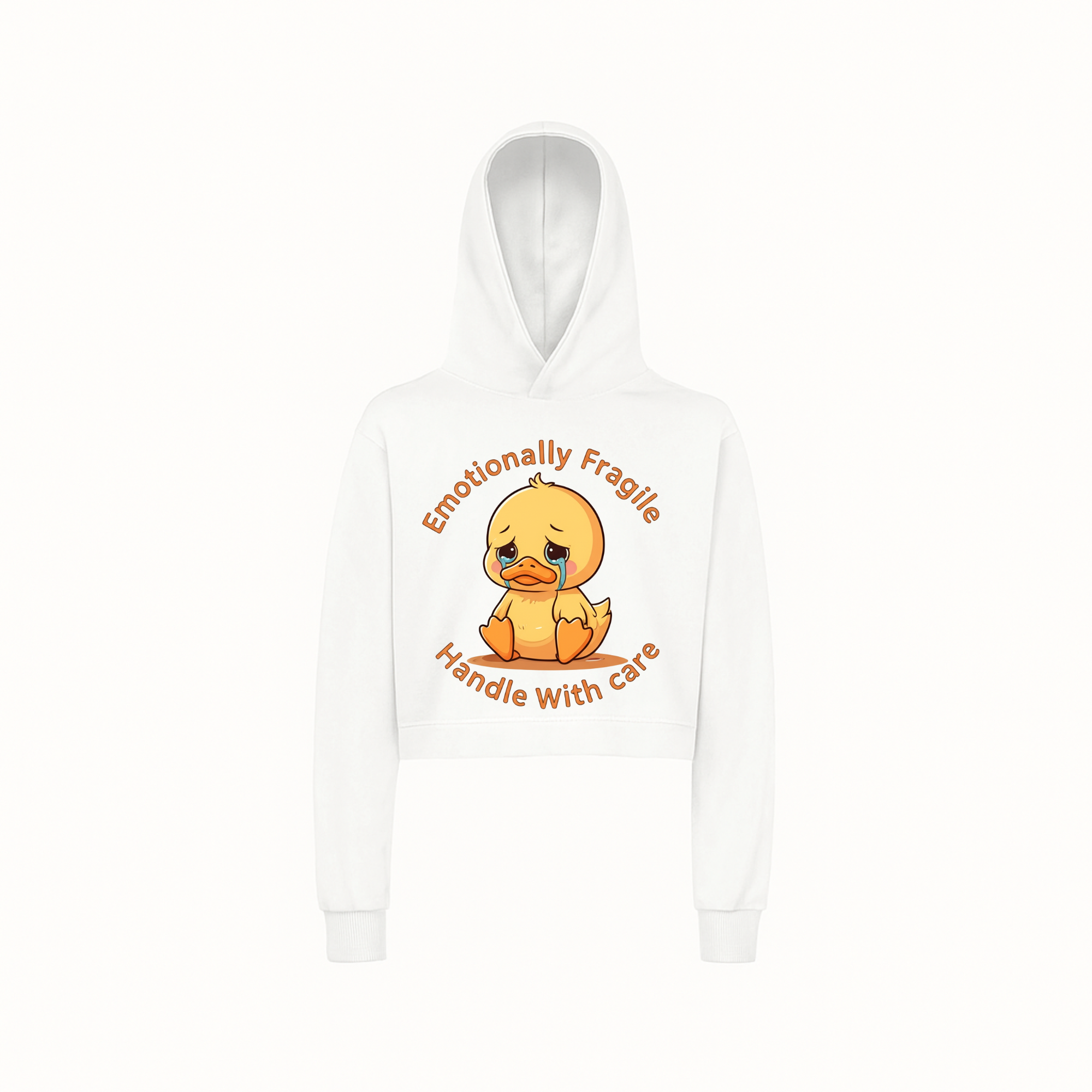 Emotionally Fragile Duck Hoodie