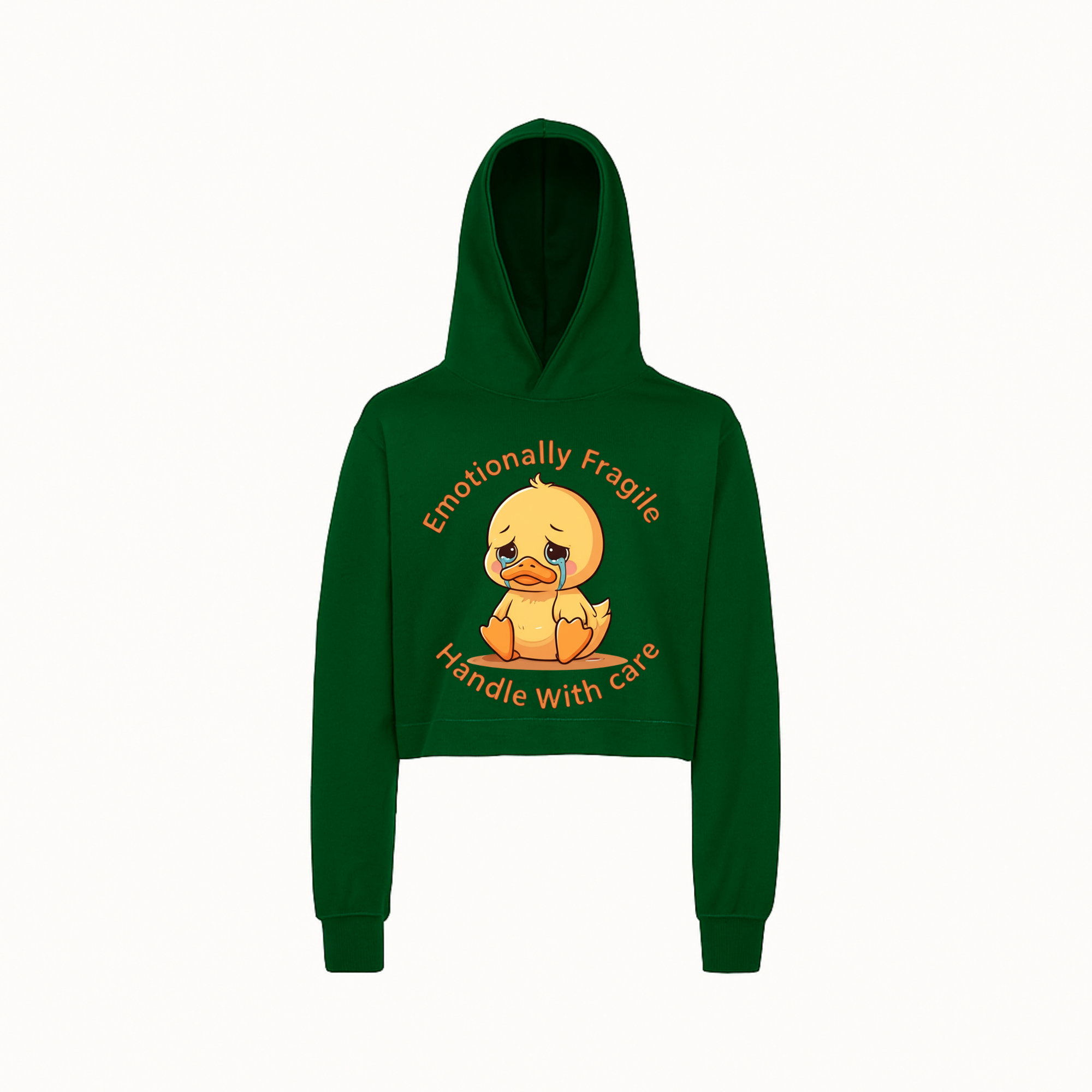 Emotionally Fragile Duck Hoodie