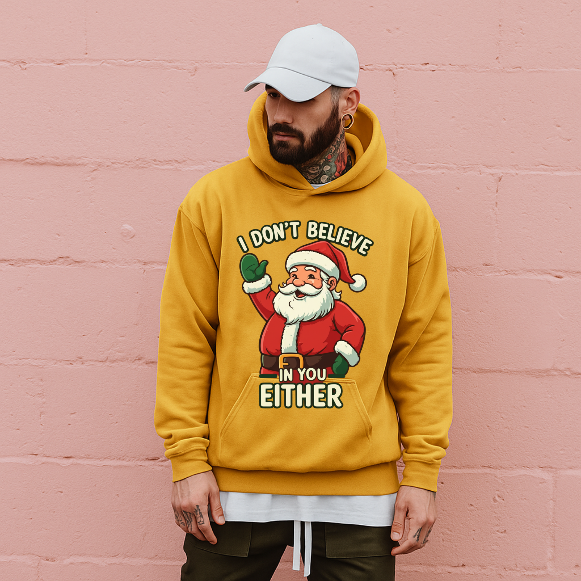 Santa's Reality Check Hoodie