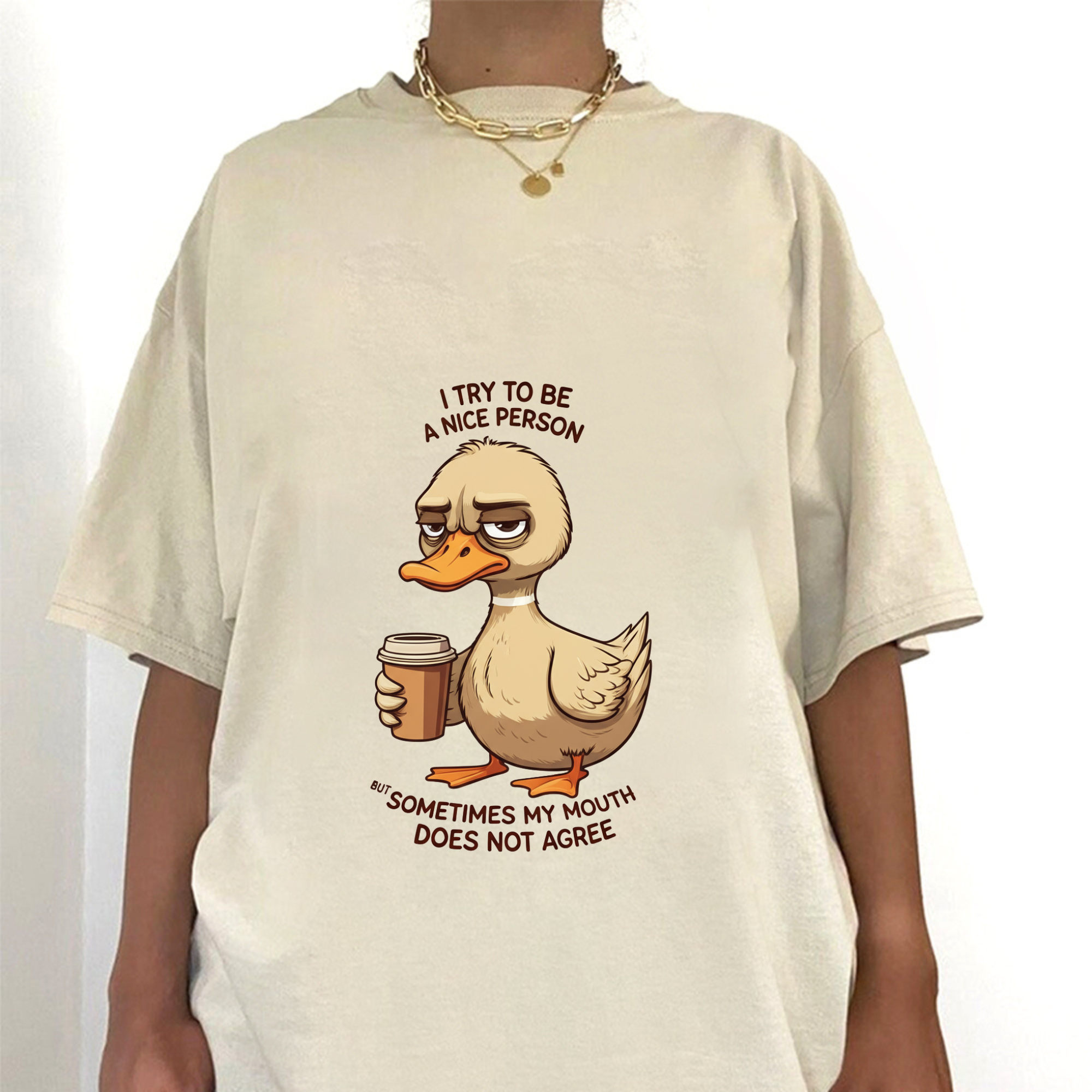 Grumpy Duck Vibes T-Shirt